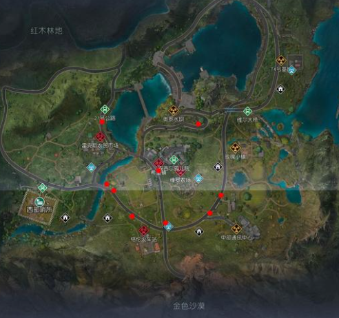 黎明觉醒生机中部平原全物资收集地点