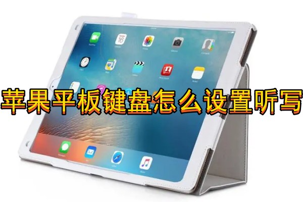 苹果平板键盘怎么设置听写
