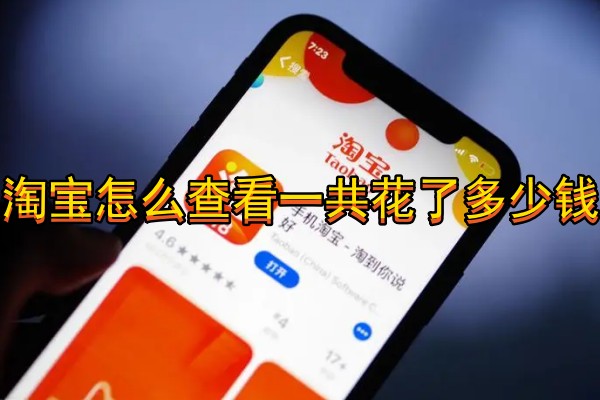 淘宝怎么查看一共花了多少钱