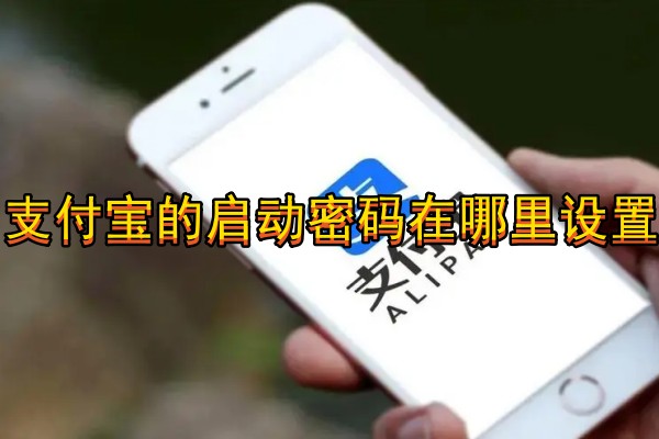 支付宝的启动密码在哪里设置