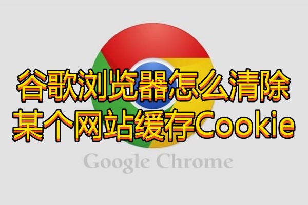 谷歌浏览器怎么清除某个网站缓存