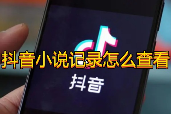 抖音小说记录怎么查看