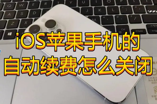 iOS苹果手机的自动续费怎么关闭