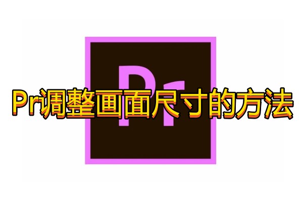 Pr调整画面尺寸的方法