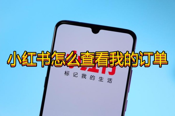 小红书怎么查看我的订单