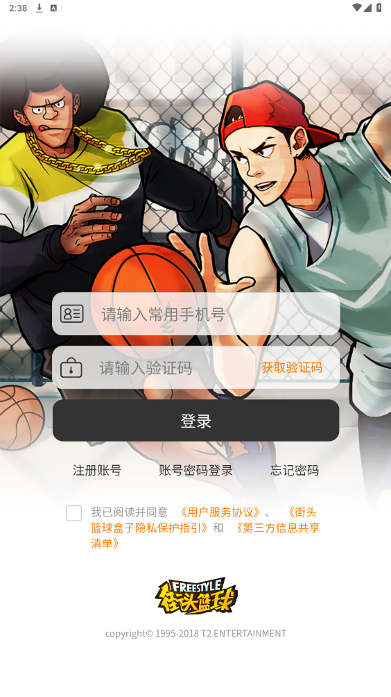 街头篮球盒子