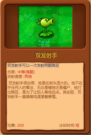 pvz融合版图鉴