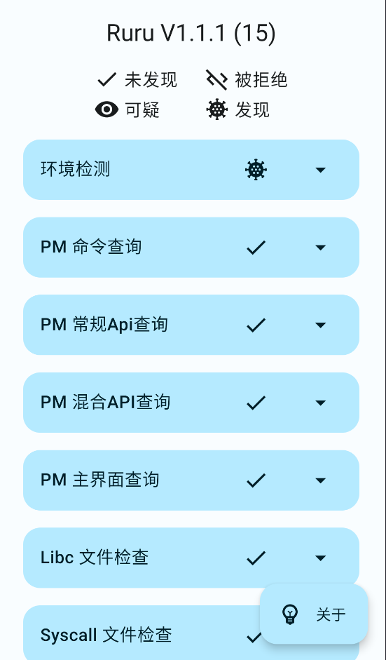 ruru环境检测截图3