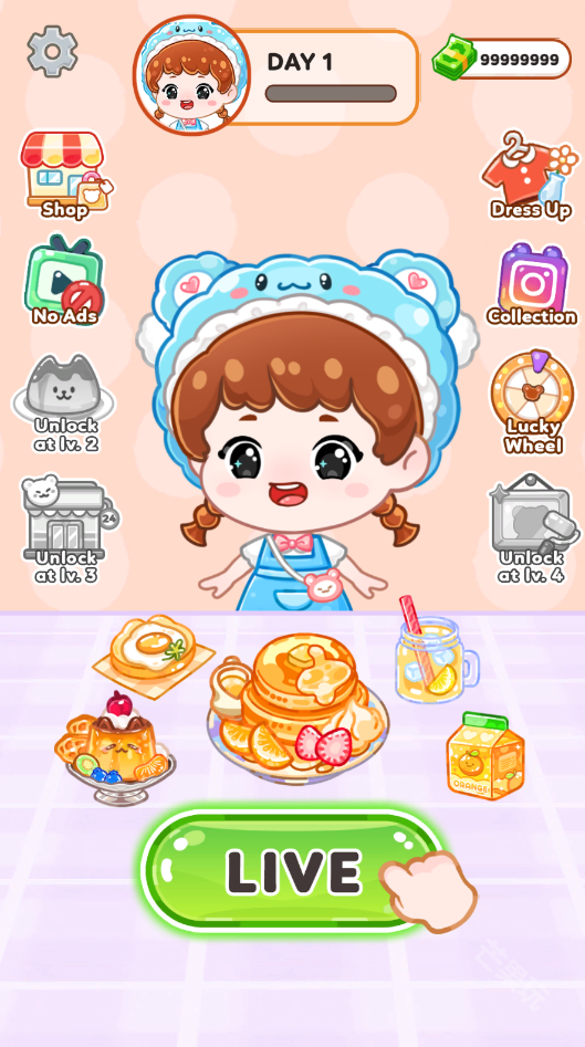 吃播女孩游戏