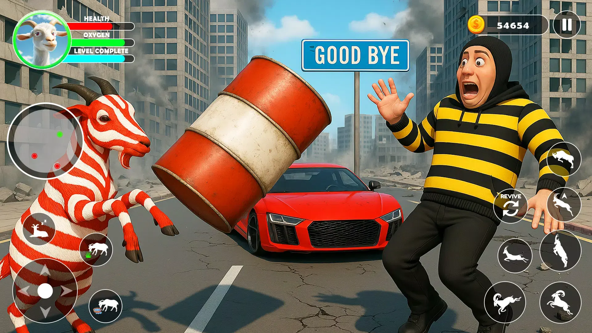 疯狂山羊模拟器截图5