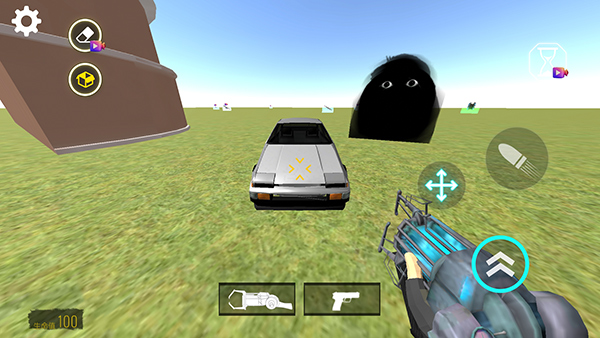 幕后的Nextbots沙盒内置菜单