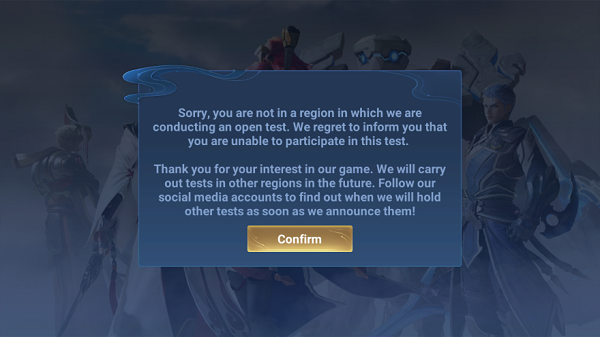 王者荣耀国际服测试服