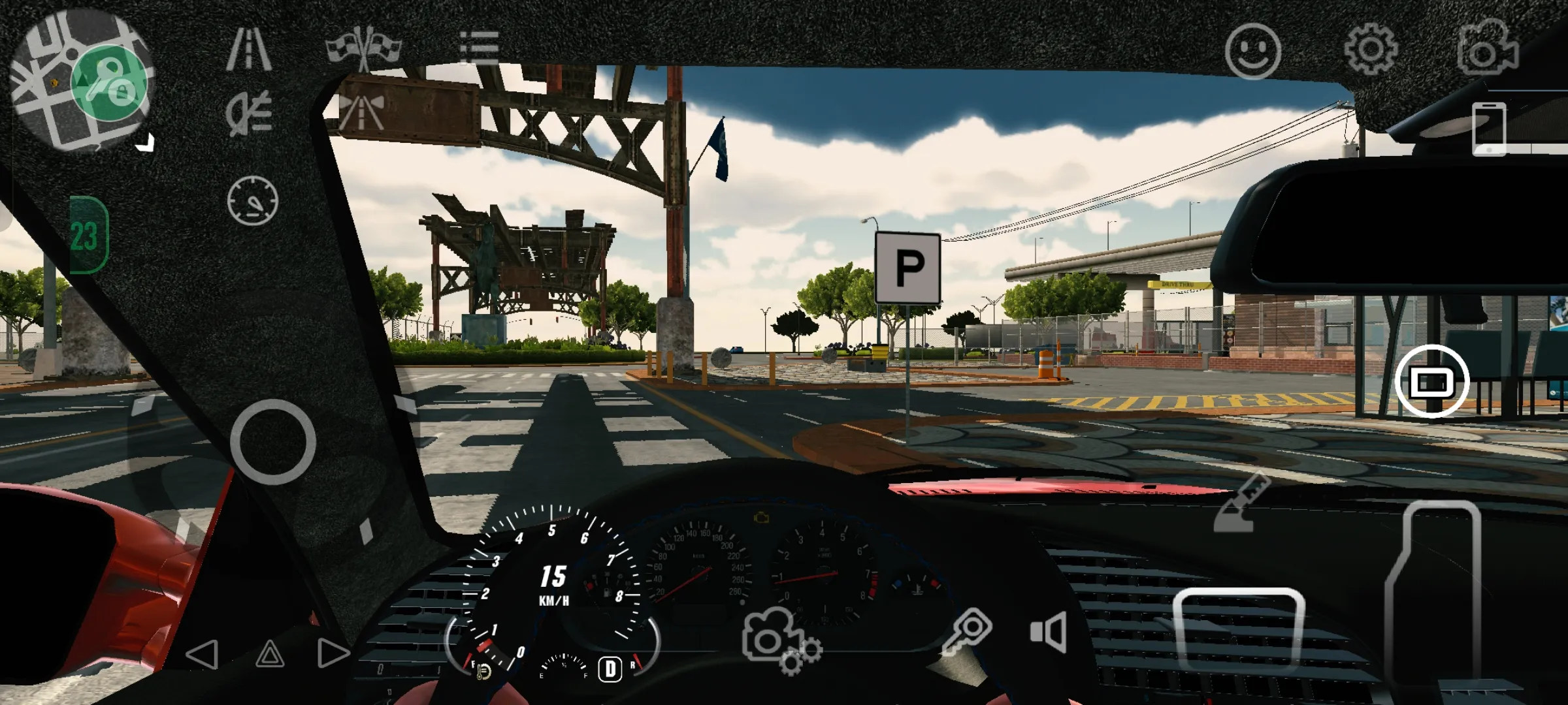 手动挡停车场内饰版截图2