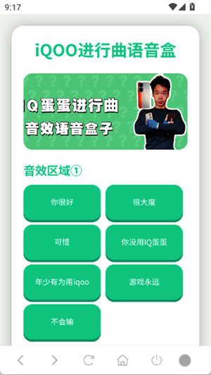 iQOO进行曲语音盒