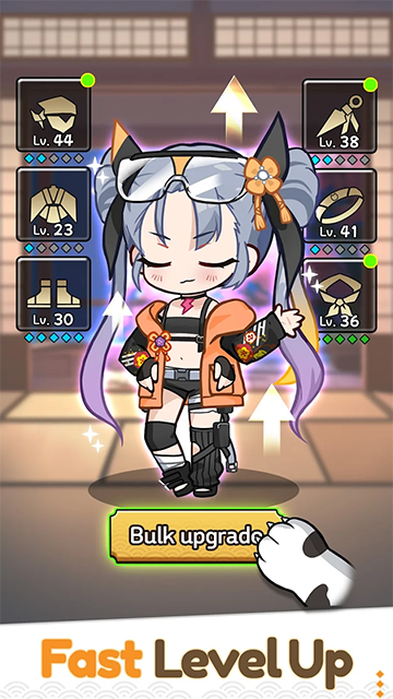 忍者喵喵保卫村庄截图4