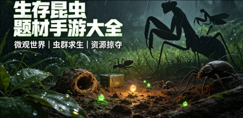 昆虫题材手游推荐大全